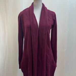 Cyrus Women's Maroon Sweater Cardigan XS